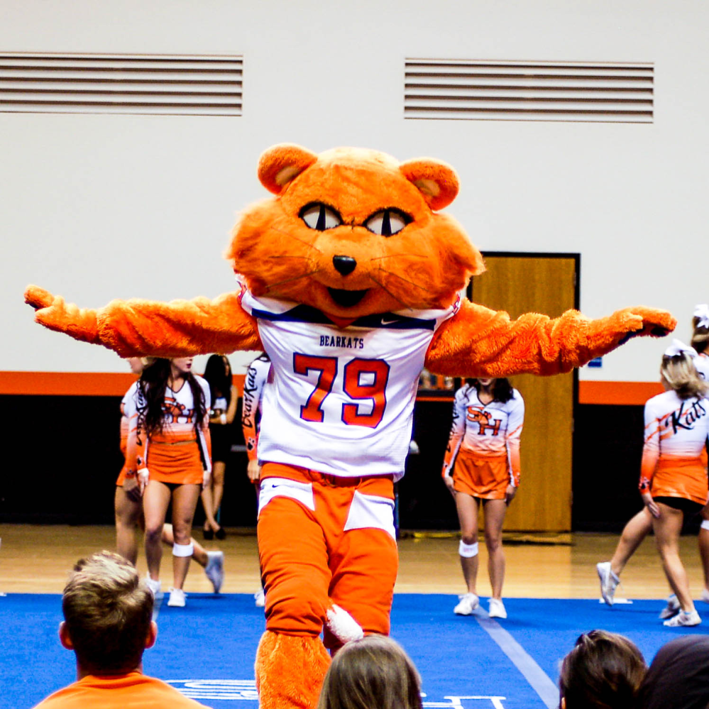 Mascot - Tryouts and Workouts | Spirit Programs | Sam Houston State