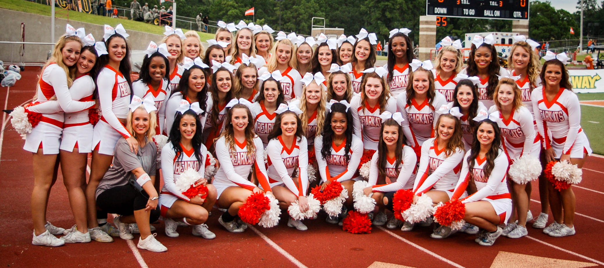 All Girl Cheer Squads Spirit Programs Sam Houston State University
