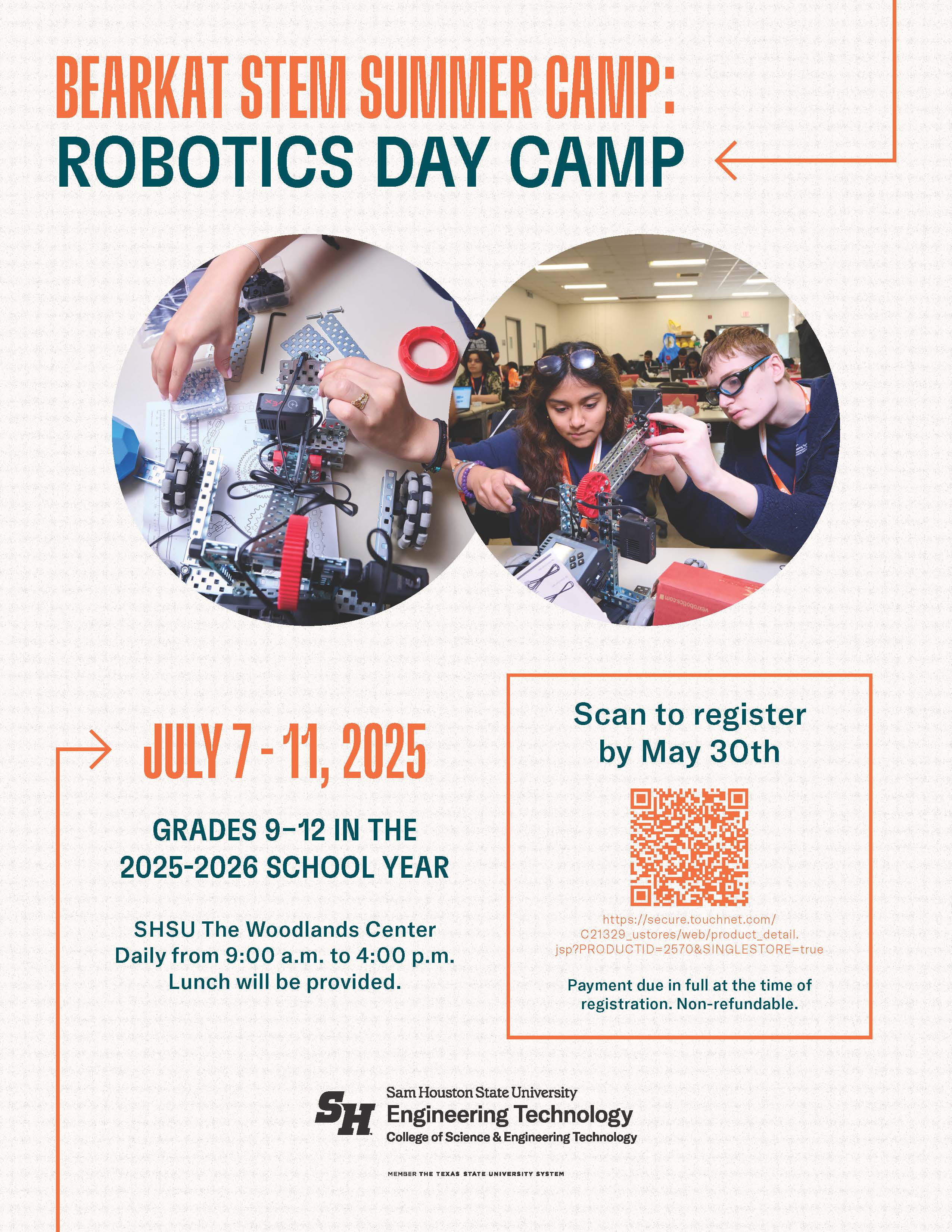 Bearkat STEM Summer Camp: Robotics