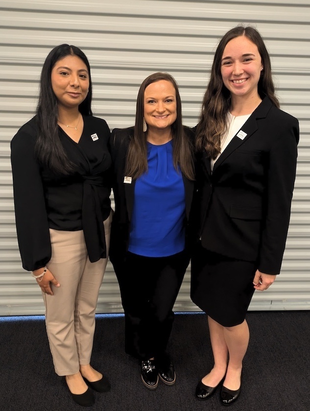 Sonia Diaz, Hollie Gill and Abigail Brooks.