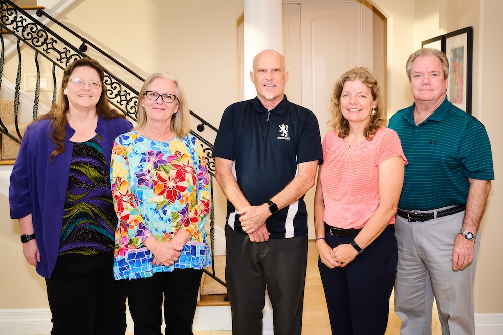 25 Years of Service: Kandi A. Tayebi, Tracy E. Bilsing, Donald P. Albert, Diane L. Neudorf and William D. Edgington.