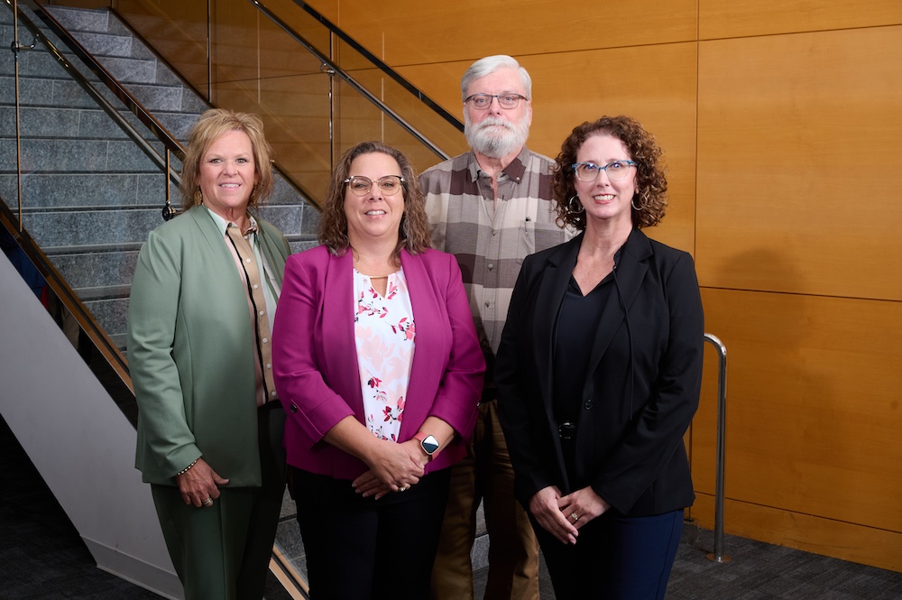 25 Years of Service: Tammy L. Douget, Donna M. Slott, Robert H. Koog, Natalie D. Hegwood, Carolyn A. Martinez (not pictured), Daughn L. Pruitt (not pictured)