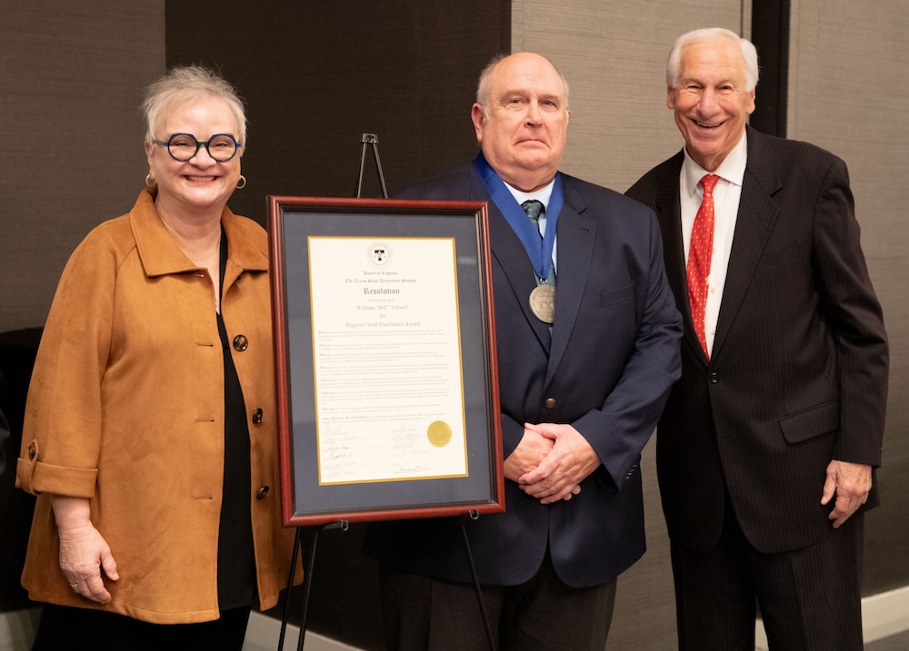 From left; Alisa White, William Tidwell and Charlie Amato