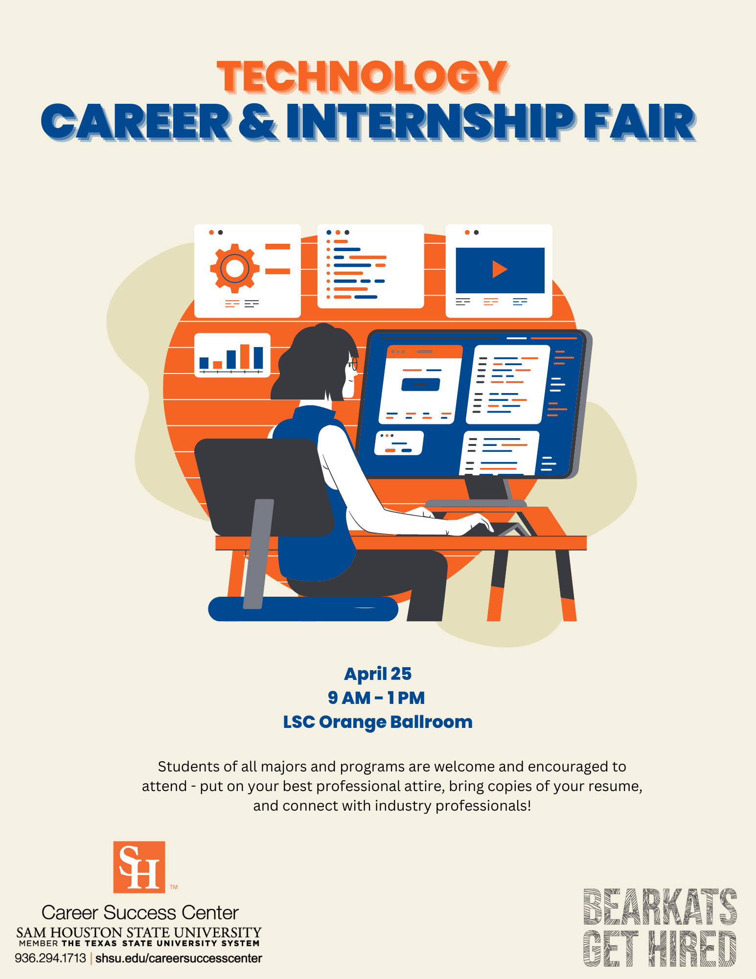Computer Sciences - Upcoming Events - Career Services - Sam Houston State  University