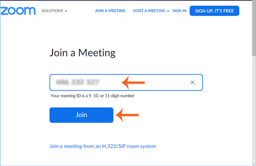 zoom meeting join online