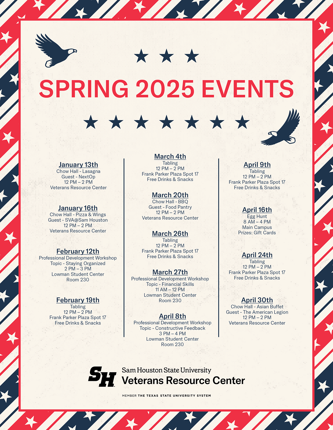 Veterans Events page 1