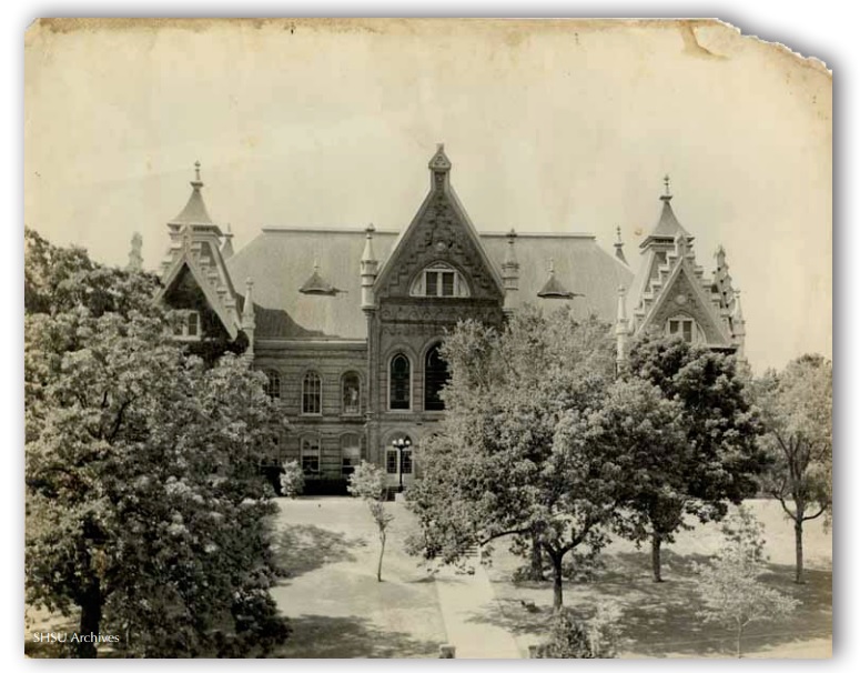 The Building of Sam Houston State University