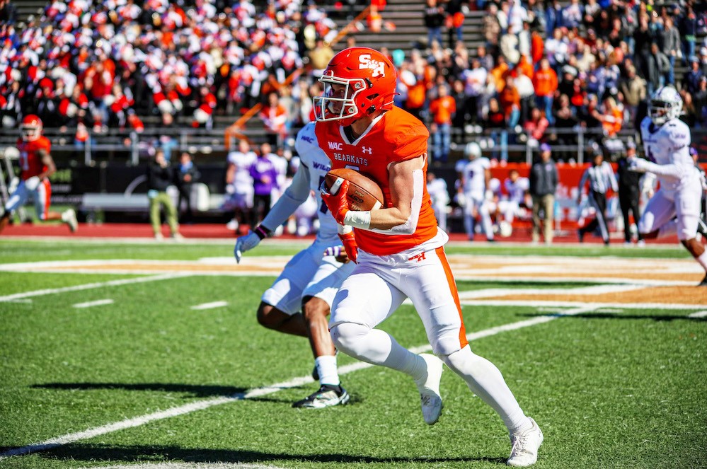 Bearkat Receiver Competes at Highest Level - Sam Houston State University